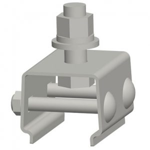 Part No. XA-27788 Hevi-Bar II, Hanger, 500A, Cross-bolt, Stainless Steel, Stainless Steel Hdwe