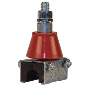 Part No. XA-28124 8-Bar, Anchor Clamp, With Insulator, Stainless Steel