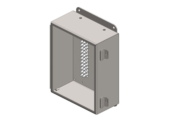 Part No. XA-28314N Junction Box, NEMA 4X, With Terminals For 12-Pole Control, 14″ x 12″ x 6″