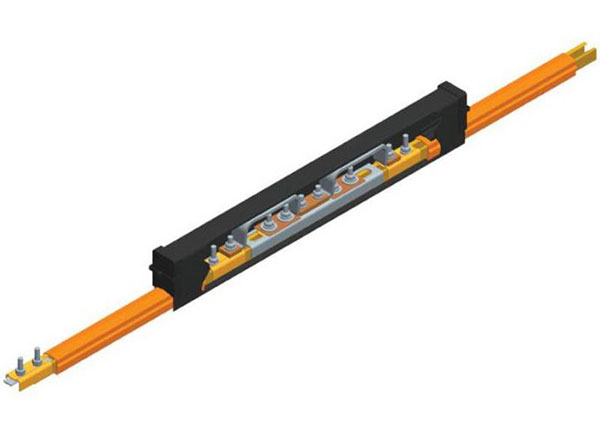 Part No. XA-310407-J Safe-Lec 2 Expansion Section, 250A Copper, Orange PVC Cover, w/ Splice Joint, 4.5M