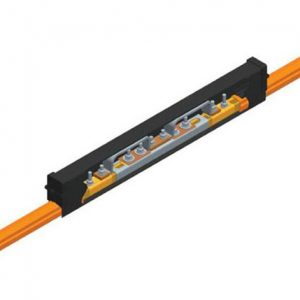 Part No. XA-310507-J Safe-Lec 2 Expansion Section, 400A Copper, Orange PVC Cover, w/ Splice Joint, 4.5M