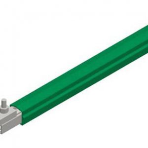 Part No. XA-310702-J Safe-Lec 2 Conductor Bar 315A AL/SS, Green PVC Cover, w/ Splice Joint, 4.5M