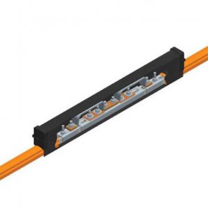 Part No. XA-310707-J Safe-Lec 2 Expansion Section, 315A AL/SS, Orange PVC Cover, 4.5M