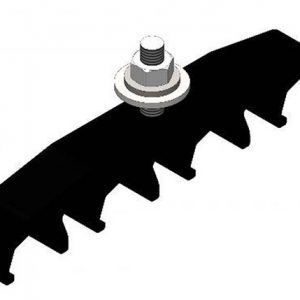 Part No. XA-310821 Safe-Lec 2 Hanger Clamp, 4-Pole, Standard Heat, Black Acetyl