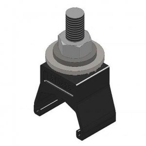 Part No. XA-310824 Safe-Lec 2 Hanger Clamp, 1-Pole, Standard Heat, Black Acetyl