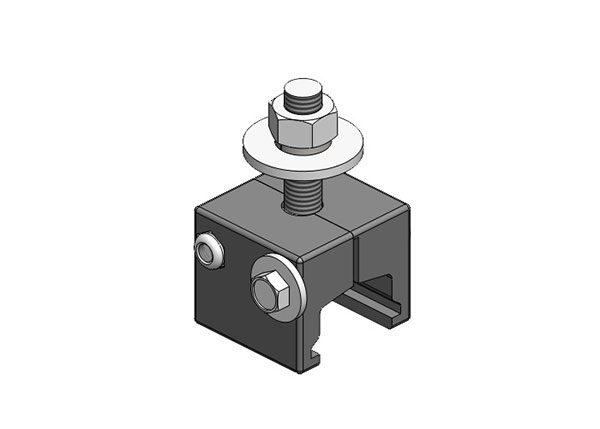 Part No. XA-310832 Safe-Lec 2 Anchor Clamp, Standard, Plated Hardware