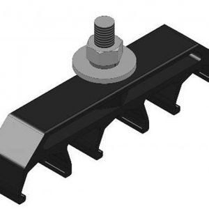 Part No. XA-310861 Safe-Lec 2 Hanger Clamp, 3-Pole, Standard Heat, Black Acetyl