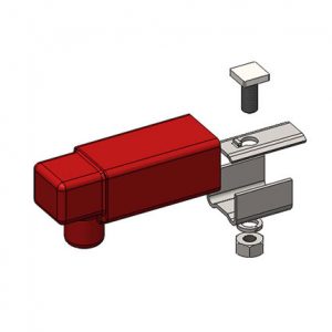 Part No. XA-310892 Safe-Lec 2 End Cap For Galvanized Steel or Copper Bar