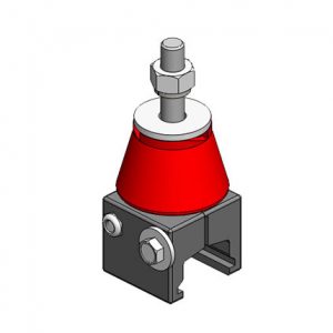 Part No. XA-310969 Safe-Lec 2 Anchor Clamp, With Insulator, Plated Hardware