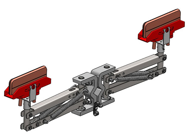 Part No. XA-31872 Hevi-Bar II, Collector, 400A, Tandem, J-Head, C-Base