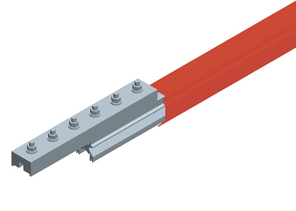 Part No. XA-32499 Hevi-Bar II, Splice Kit, 500A, Med Heat Polycarbonate Cover