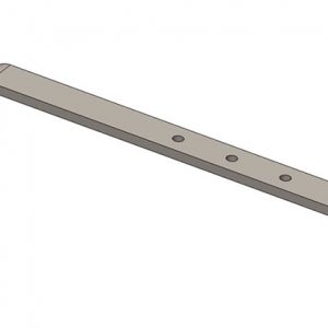 Part No. XA-33655 Hevi-Bar II, Bracket, Web, Plated, For 4 Conductor Bars, 21.25 inch L