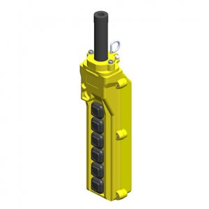 Part No. XA-34277 80 Series Pendant Enclosure deep back, for 6-Button (cable range: 0.31″ to 0.83″)