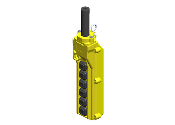 Part No. XA-34277 80 Series Pendant Enclosure deep back, for 6-Button (cable range: 0.31″ to 0.83″)