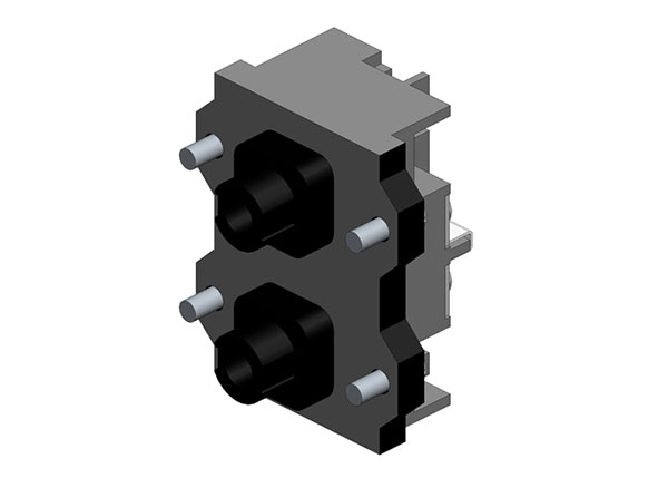 Part No. XA-34294 80 Series Pendant Switch, Momentary Single-speed, 2-NO, with Mechanical Interlock