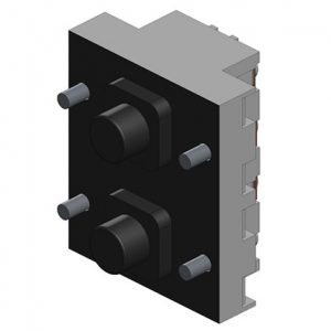 Part No. XA-34297 80 Series Pendant Switch, Momentary 2-speed, 4-NO + 4-NC with Mechanical Interlock