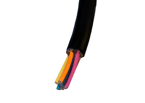 Part No. XA-34635 Pendant Cable with Internal Steel Strain Relief, Neoprene SO, 16 AWG / 7 Conductors