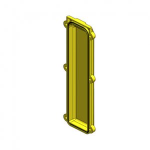 Part No. XA-34762 80 Series Pendant Cover, standard back, for 6-button enclosure