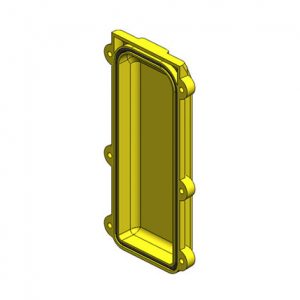 Part No. XA-34865 80 Series Pendant Cover, standard back, for 04-button enclosure