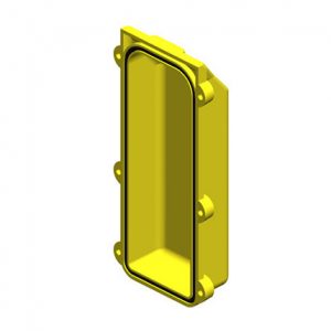 Part No. XA-34866 80 Series Pendant Cover, deep back, for 04-button enclosure