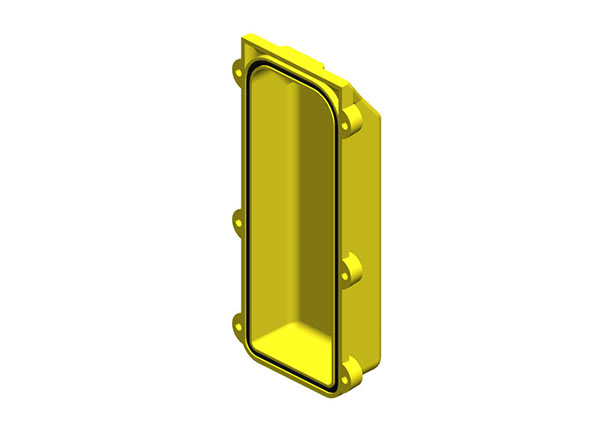 Part No. XA-34866 80 Series Pendant Cover, deep back, for 04-button enclosure