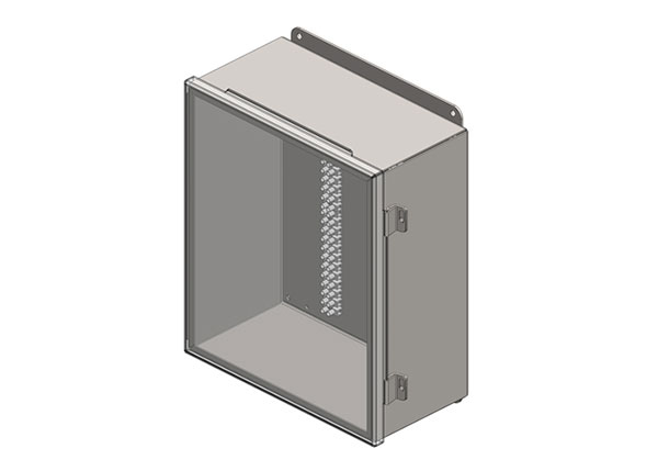 Part No. XA-35527C Junction Box, NEMA 4X, With Terminals For 48-Pole Control, 14″ x 12″ x 6″