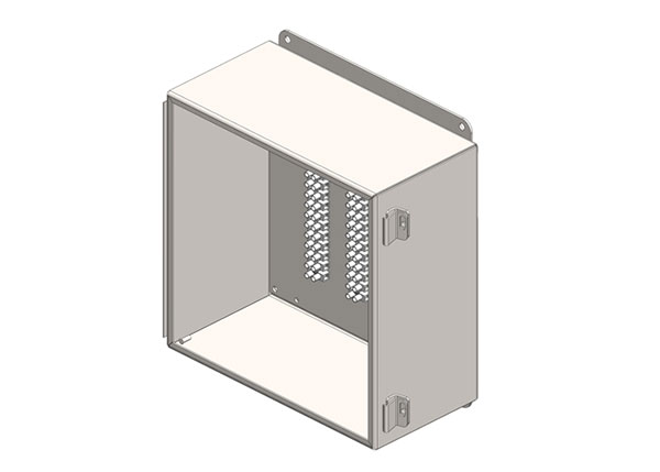 Part No. XA-36412 Junction Box, NEMA 12, with terminals for 36 Pole Control, 12″ x 12″ x 6″