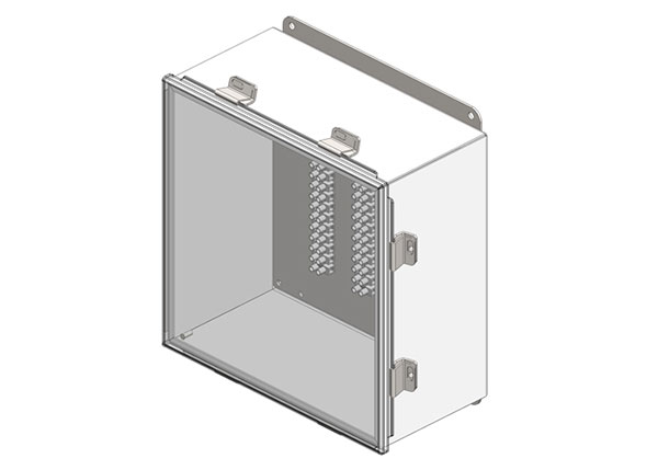 Part No. XA-36412B Junction Box, NEMA 4, with terminals for 36 Pole Control, 12″ x 12″ x 6″