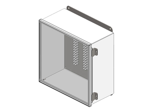 Part No. XA-36412C Junction Box, NEMA 4X, with terminals for 36 Pole Control, 12″ x 12″ x 6″