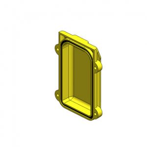 Part No. XA-36951 80 Series Pendant Cover, standard back, for 02-button enclosure