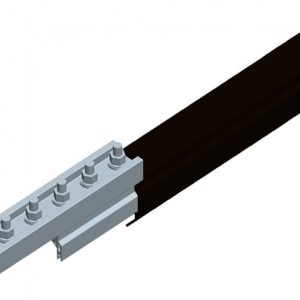 Part No. XA-38115 Hevi-Bar II, Splice Kit, 700A, Black UV Resistant PVC Cover