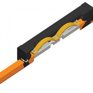 Part No. XA-37677 Hevi-Bar II, Expansion Section, 500A, Orange PVC Cover. 30 ft L