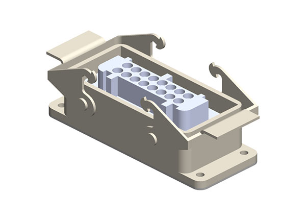 Part No. XA-37766 Quick Disconnect Connector – 16 pin, Female Bulkhead