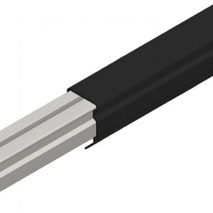 Part No. XA-38936R Hevi-Bar II Conductor Bar 700A, Black UV Resistant PVC Cover, 20FT Length