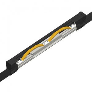 Part No. XA-38949 Hevi-Bar II, Expansion Section, 700A, Black UV Resistant Cover, 15 ft L