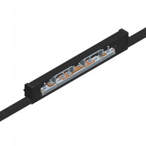 Part No. XA-39130-J Safe-Lec 2 Expansion Section, 100A Galv Steel, Black UV Resistant PVC Cover, 4.5M