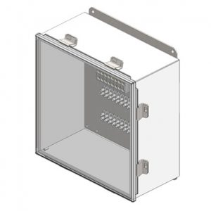 Part No. XA-39388B Junction Box, NEMA 4, with terminals for 24-Pole Control + 8 Power, 12″ x 12″ x 6″