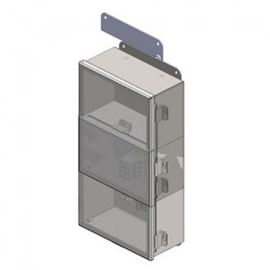 Part No. XA-39415 Junction Box, NEMA 12, with terminals for 8-Pole Power, 10″ x 8″ x 4″