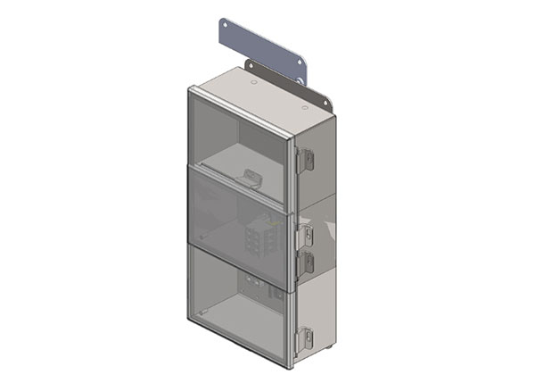 Part No. XA-39415 Junction Box, NEMA 12, with terminals for 8-Pole Power, 10″ x 8″ x 4″