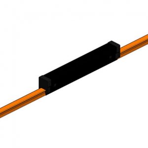 Part No. XA-39741-J Hevi-Bar II, Expansion Section, Dura Coat, 500A, Orange Std Heat PVC Cover, w/splice, 30 ft L