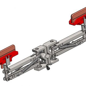Part No. XA-39752 Hevi-Bar II, Collector, 250A, Tandem, J-Head, C-Base, Stainless Steel (for 500A bar)
