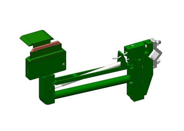 Part No. XA-399340 Safe-Lec 2 Collector, 100A, Ground (Green) With Deflector Right-Hand