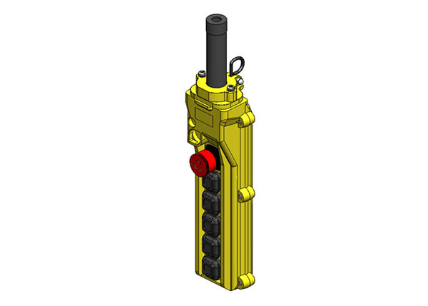 Part No. XA-39992 80 Series 6-button Pendant with 34313, 34306, and two 34295 switches