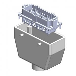 Part No. XA-41030 Quick Disconnect Connector – 16 pin, Male Top Entry