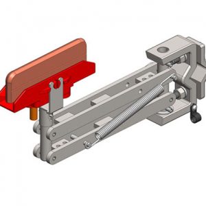 Part No. XA-50205 Hevi-Bar II, Collector, 125A, Single, J-Head, C-Base, Stainless Steel (for 500A bar)