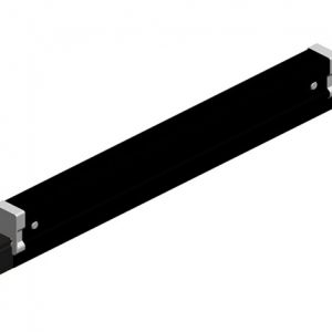 Part No. XA-50742B-J Hevi-Bar II, Expansion Section, Dura Coat, 1500A, Black Std Heat UV Resistant Cover, w/Splice, 20 ft L