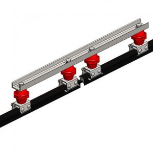 Part No. XA-50746B Hevi-Bar II, Power Interrupting Section, 500A, Black Std Heat UV Resistant PVC Cover, 30 ft L