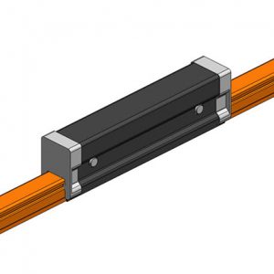 Part No. XA-51297 Hevi-Bar II, Splice Cover, 1500A, Black UV Resistant PVC