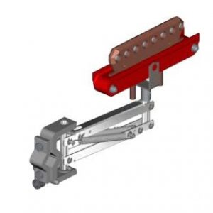 Part No. XA-51522 Hevi-Bar II, Collector, 200A, Single, R-Head, C-Base, Stainless Steel