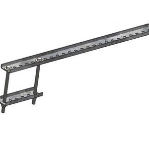 Part No. XA-535582 2FT Vertical Bracket for 4in Gorbel BM